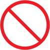 Forklift neg no