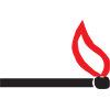 Match - open flame