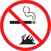 Smoking and open flame no