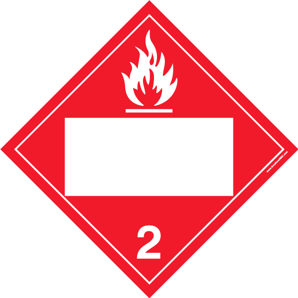Class 2: Flammable Gas