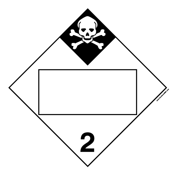 Class 2: Inhalation Hazard (Toxic)