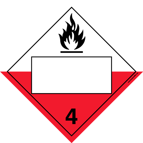 Class 4: Spontaneously Combustible